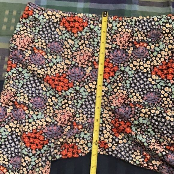 No boundaries szXXL Flower leggings yoga pant Blue yellow orange lavender white - Picture 7 of 13